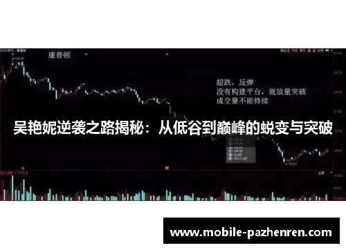 吴艳妮逆袭之路揭秘:从低谷到巅峰的蜕变与突破 吴艳妮逆袭之路揭秘:从低谷到巅峰的蜕变与突破