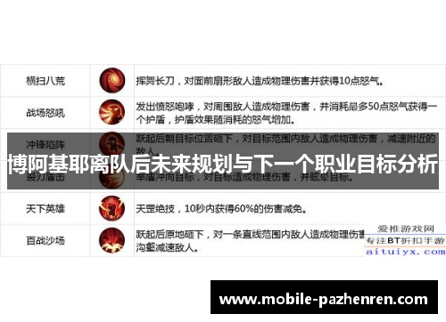 博阿基耶离队后未来规划与下一个职业目标分析 博阿基耶离队后未来规划与下一个职业目标分析