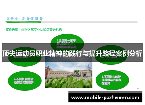 顶尖运动员职业精神的践行与提升路径案例分析